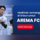 Derby Arema Versus Persebaya, Program Face Tribun Diborong Aremania