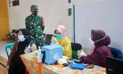 500 Warga Kebonsari Sukun Antusias Ikuti Vaksinasi