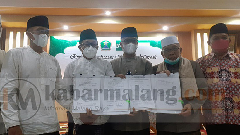 NU Dan Pemkot Malang Tanda Tangan Hibah Aset Tanah PCNU