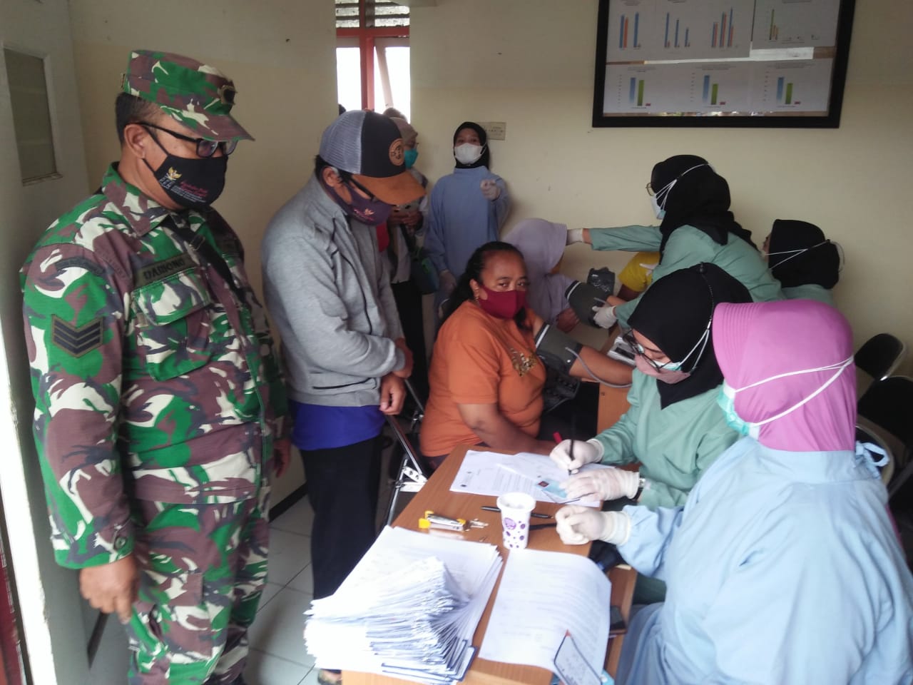 Warga Sukun Vaksinasi Di Puskesmas Janti, Peserta 401 Orang 26 Warga Sukun Vaksinasi Di Puskesmas Janti, Peserta 401 Orang