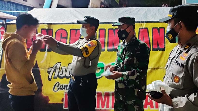 Tanggulangi Covid-19, Kota Malang Gelar Razia Sampai Latih Relawan