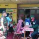 Babinsa Koramil Blimbing Dampingi Vaksinasi Untuk Lansia