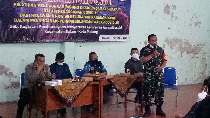 Relawan Karangbesuki Dapat Pelatihan Penanganan Covid-19 26 Relawan Karangbesuki Pelatihan Penanganan Covid-19