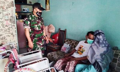 Babinsa Kota Malang Kawal Percepatan Target Vaksinasi Lansia