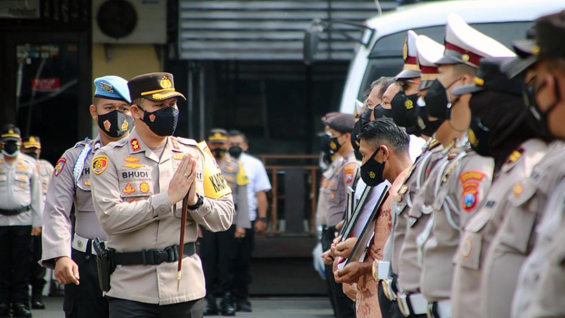 Polresta Malang Kota Bagi Penghargaan, Ada PNS Diskominfo Juga
