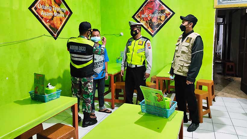 PPKM Level 2 Malang Kota Diwarnai Razia Dan Operasi Yustisi