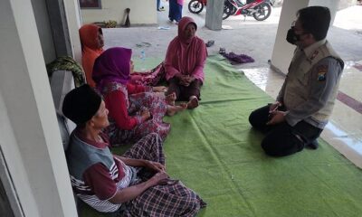 Tim Trauma Healing Polres Malang Bantu Korban Erupsi Semeru
