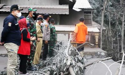 Pemkab Malang Tinjau Tapal Batas Terputus Akibat Erupsi Semeru