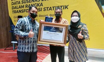 Kelurahan Sukoharjo Tiga Terbaik Desa Cinta Statistik 2021 Jawa Timur