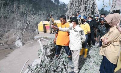 Kolaborasi Hexahelik, Wali Kota Malang Kunjungi Korban Erupsi Semeru