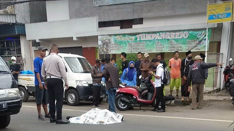 Kecelakaan Di Tumpang Malang, Siswi SMPN 1 Meninggal