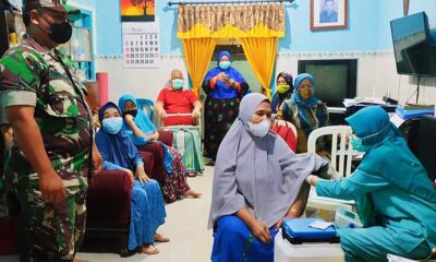 Warga RW 03 Kidul Dalem Terima Vaksinasi Dosis 2 Sinovac