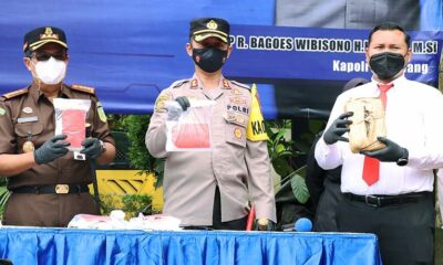 Satresnarkoba Polres Malang Bekuk 270 Tersangka Narkotika
