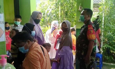 Vaksinasi Anak Bidik Siswa SDN Ciptomulyo 3 Malang