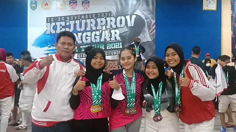 Atlet Anggar Kabupaten Malang Rebut 14 Medali Di Kejurprov