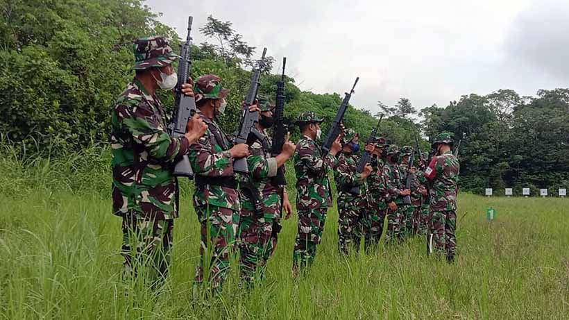 Asah Skill Menembak, Kodim 0833 Kota Malang Gelar Latbakjatri