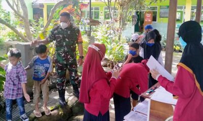 Nakes Kota Malang Layani Vaksinasi Anak Di Kebonsari Dan Merjosari