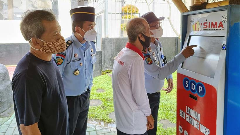 Lapas Kelas I Malang Miliki Self Service System Database Untuk WBP 26 Lapas Kelas I Malang Miliki Self Service System Database Untuk WBP