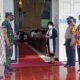 Babinsa Kawal Ibadah Tahun Baru 2022 Di GPIB Blimbing