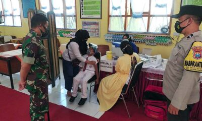 Ratusan Anak SD Di Kota Malang Terima Vaksinasi Sinovac