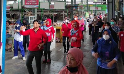 Senam Bersama Di Pasar Bunul Tingkatkan Daya Tarik Pembeli