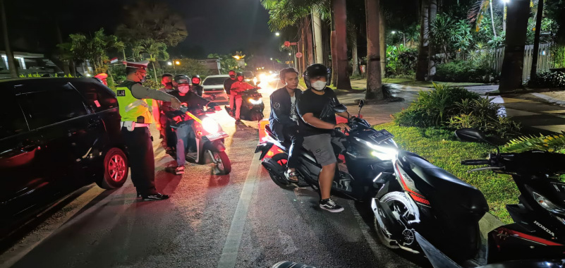 Operasi Pelanggar Lalin di Kota Malang, 262 Kendaraan Ditindak Polisi