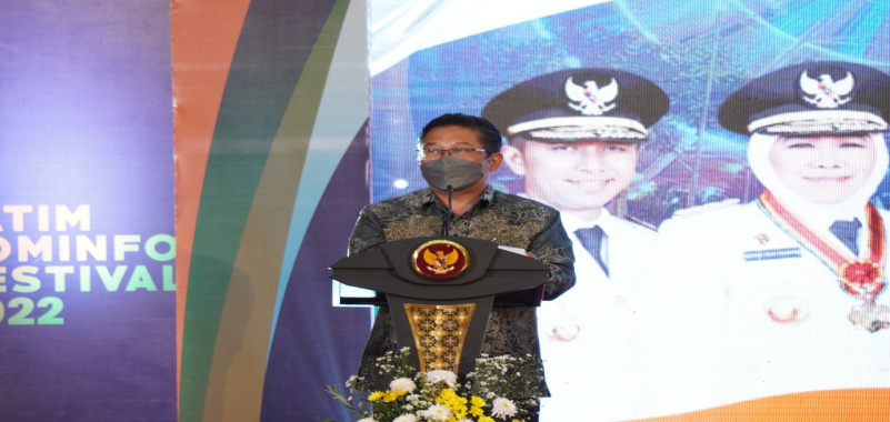 Wali Kota Batu Menutup Jatim Kominfo Festival 2022