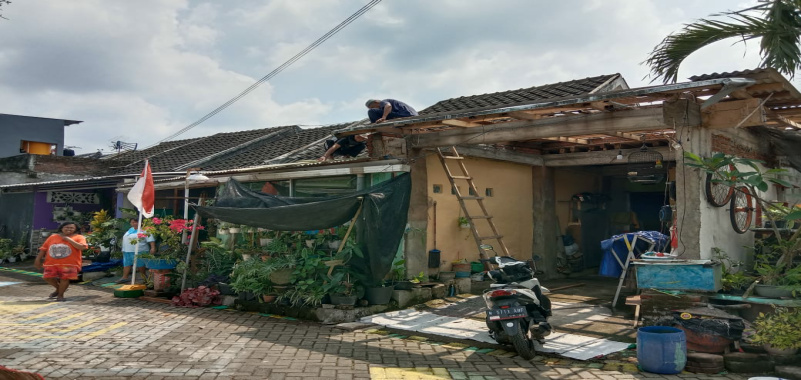 Angin Puting Beliung di Malang, Puluhan Rumah Rusak