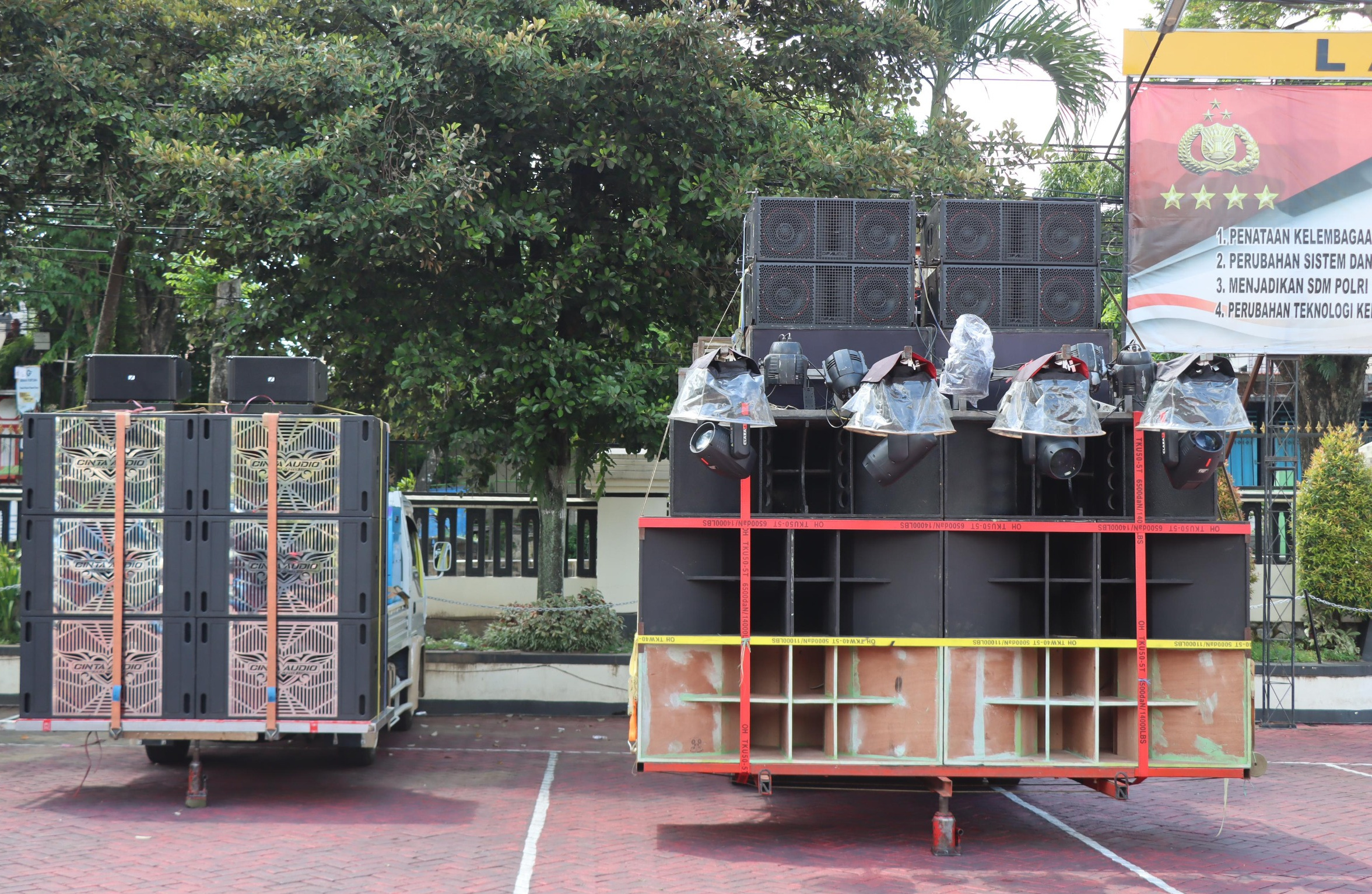 Polisi Tertibkan Konvoi Sound Horeg di Gondanglegi Malang 26 IMG 20240324 125302