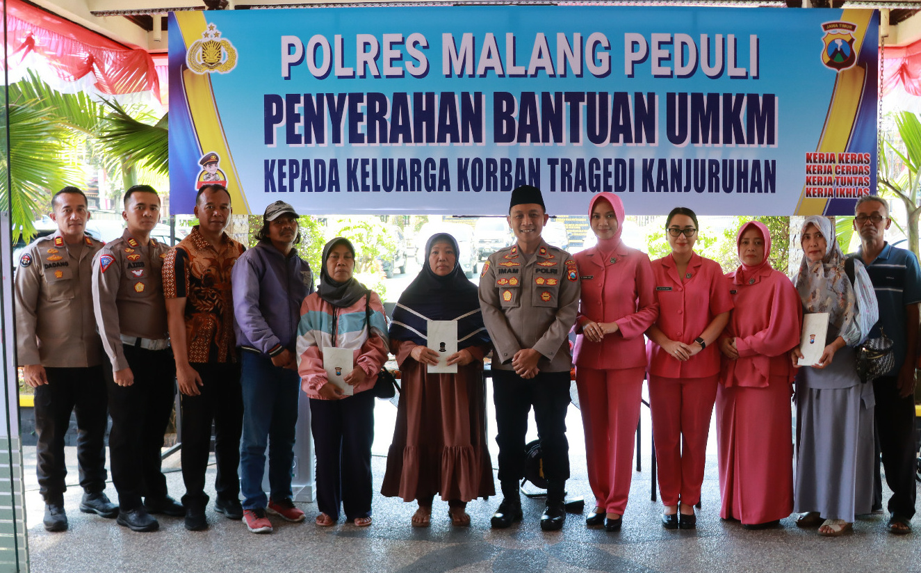 Polres Malang Beri Dukungan Pengembangan UMKM Keluarga Korban Tragedi Kanjuruhan 26 IMG 20240830 142952