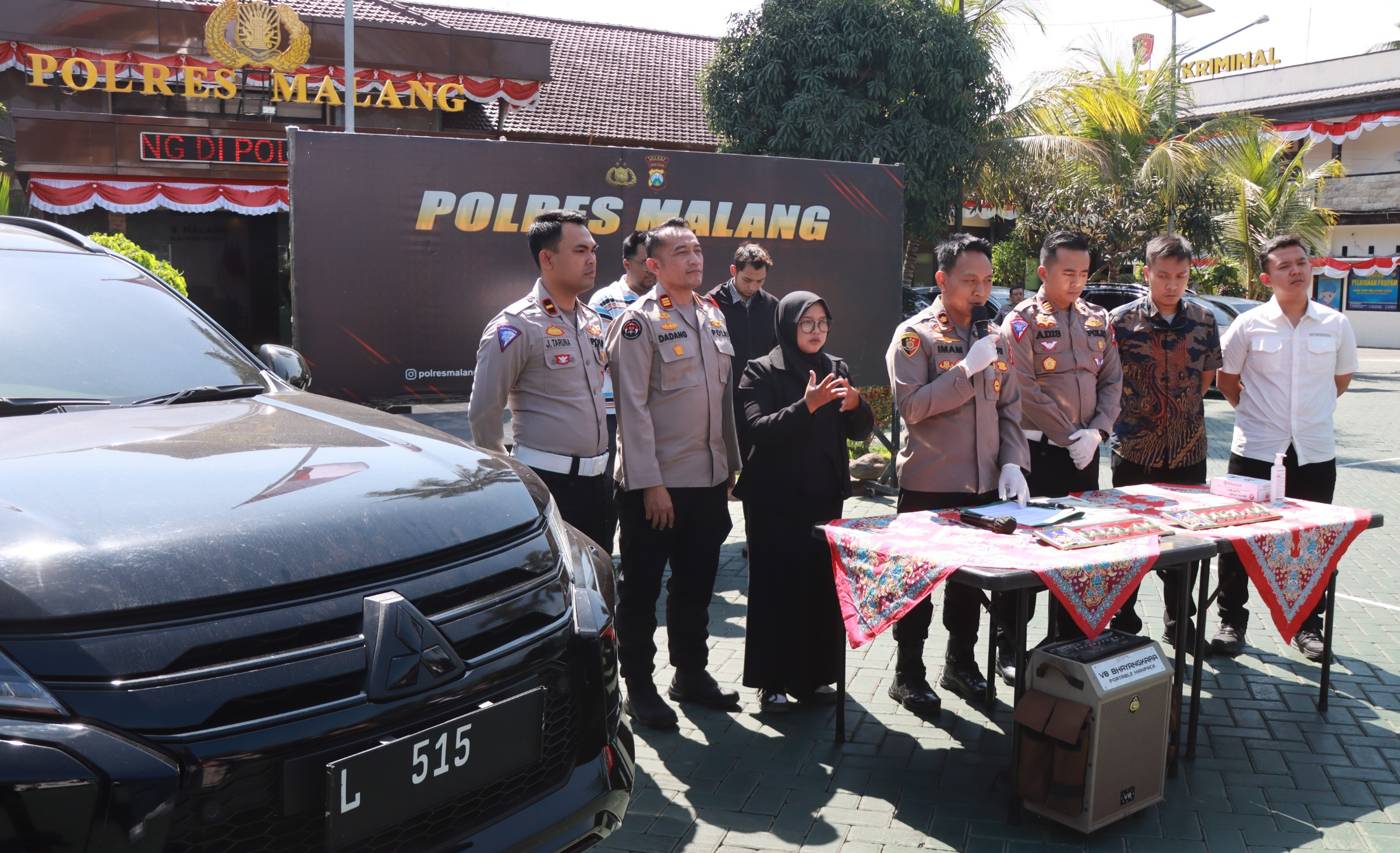 Polisi Amankan Sopir Pajero Berpelat Lemhannas Palsu 26 IMG 20240831 075947