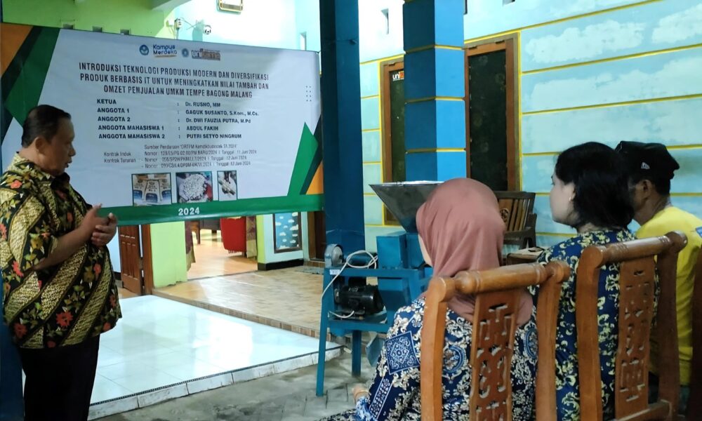 Unikama dorong promosi UMKM Tempe Bagong