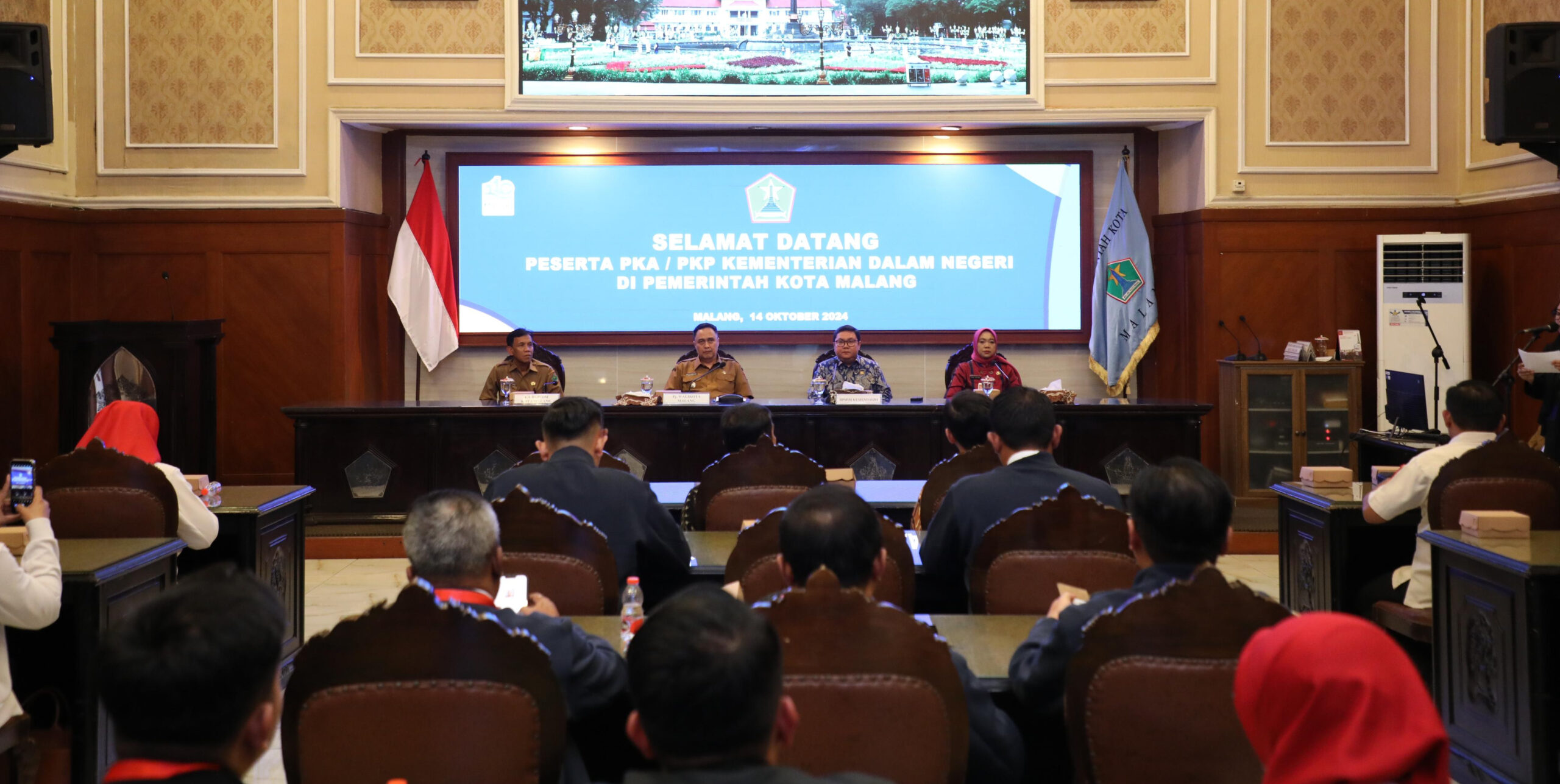 Pj. Wali Kota Malang Terima Kunjungan Studi Lapangan Peserta PKA dan PKP Kemendagri 26 IMG 20241015 161234 scaled