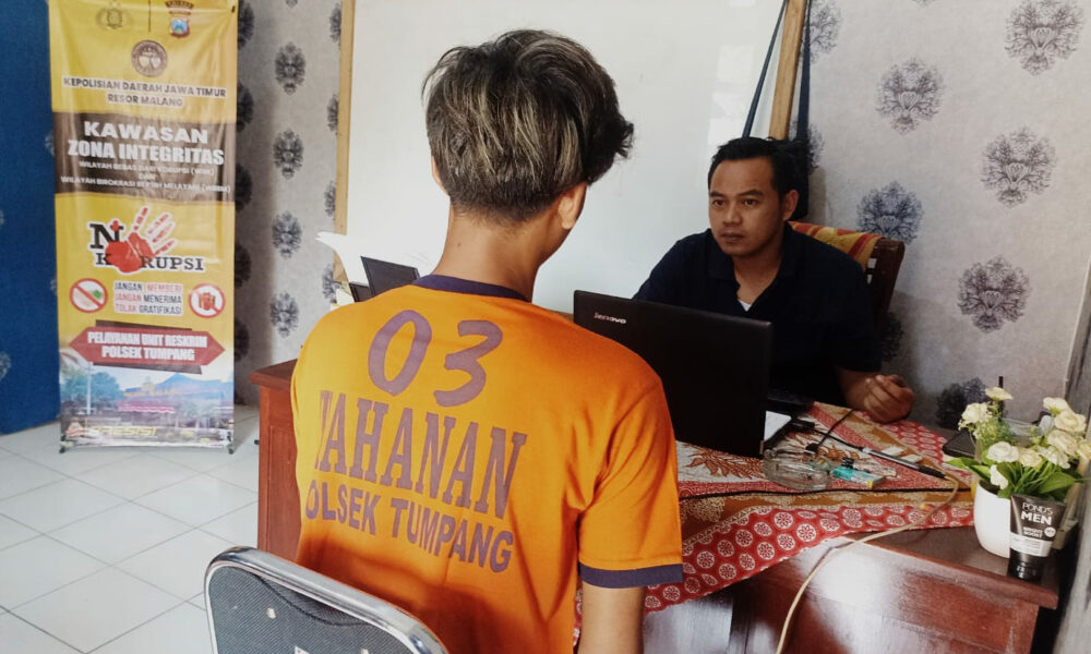Polisi Tangkap Tersangka Begal Modus COD di Malang