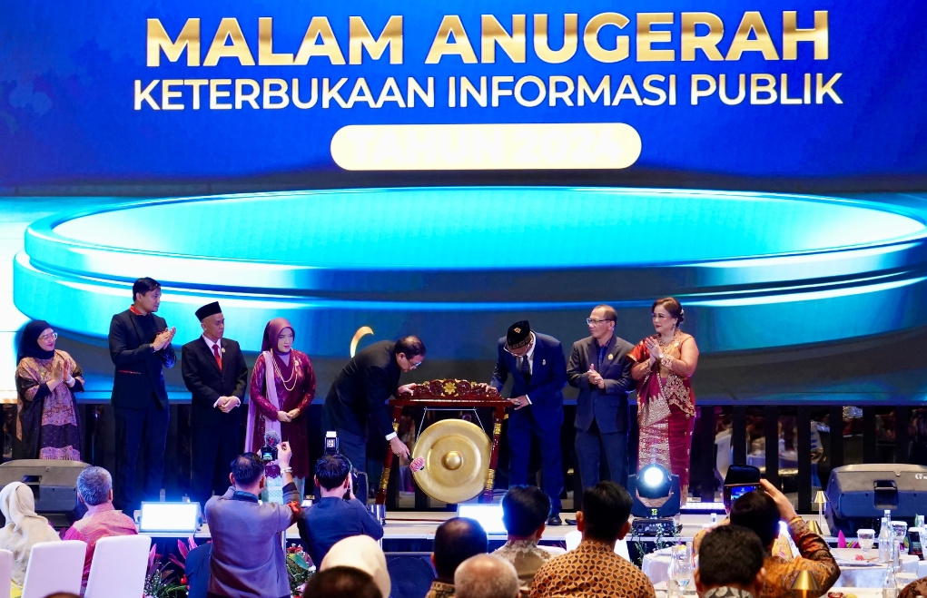 Kementerian Agraria dan Tata Ruang/Badan Pertanahan Nasional (ATR/BPN) meraih anugerah sebagai Badan Publik Informatif peringkat ke-4 secara nasional (istimewa)