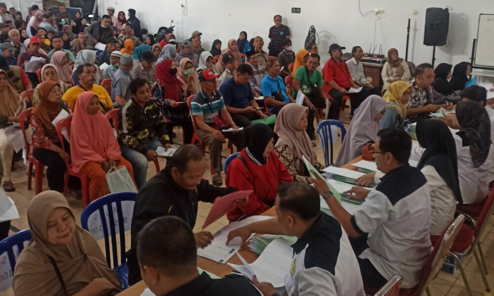 Suasana penyerahan Sertipikat PTSL Tahun 2024 di Kota Malang (istimewa)