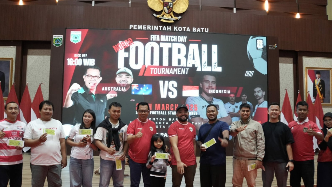 Nobar Timnas Indonesia di Balaikota Batu 26 IMG 20250320 195905