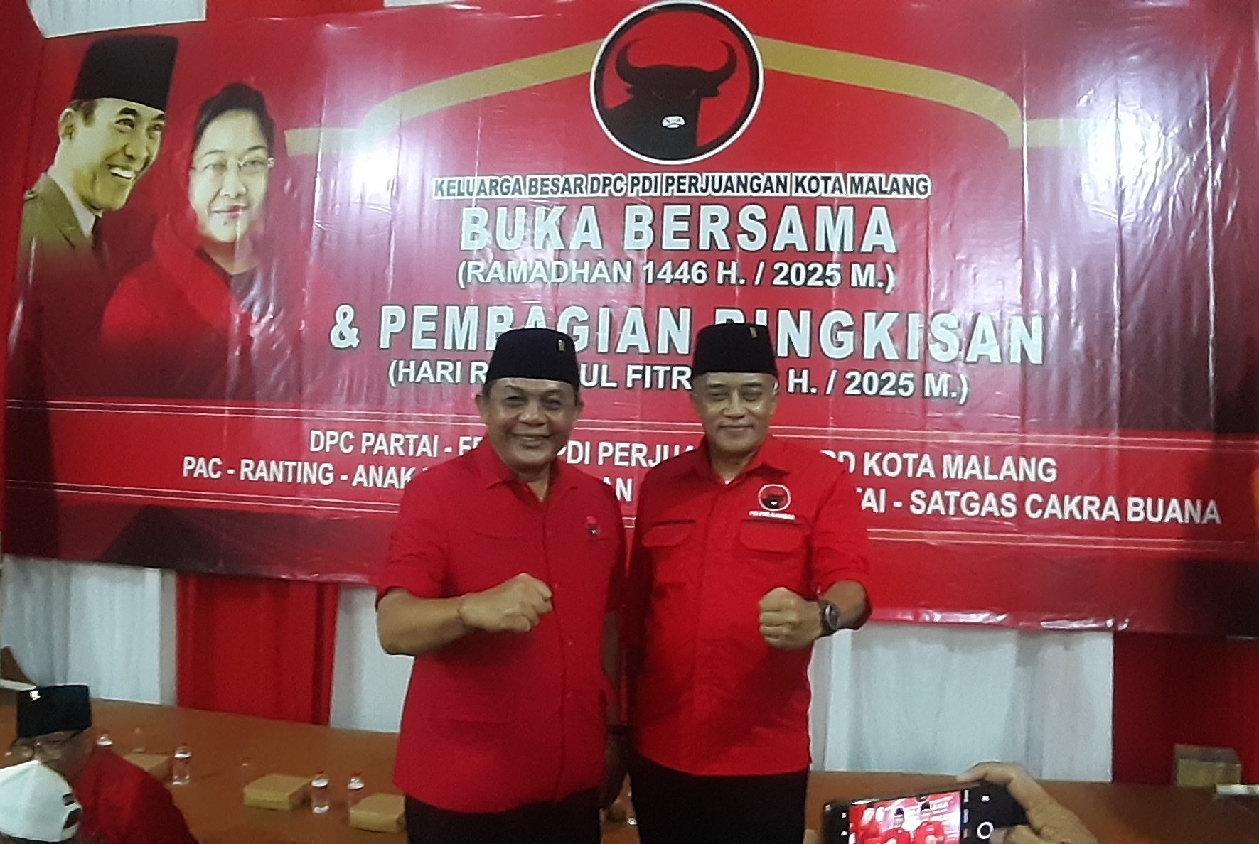 Silahturahmi Dan Konsolidasi DPC PDIP Kota Malang Bersama Pengurus 26 IMG 20250323 211747