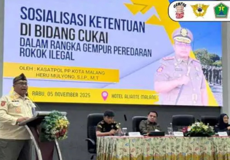 Berantas Peredaran Rokok Ilegal di Kota Malang, Pemkot Gandeng Satlinmas 26 IMG 20251106 113350