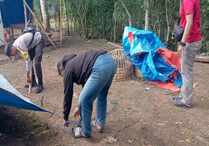 Gerebek Lokasi Judi Sabung Ayam di Kalipare, Polisi Bongkar Sarana di Kebun Tebu. 26 IMG 20260104 093451