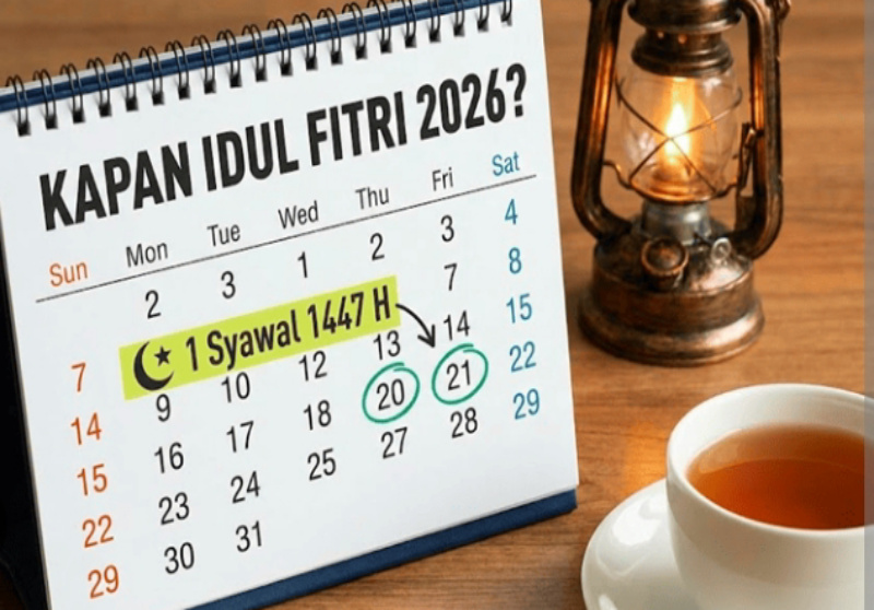 Idul Fitri 2026 Jatuh pada Tanggal Berapa? Simak Jadwal Libur dan Cuti Bersama