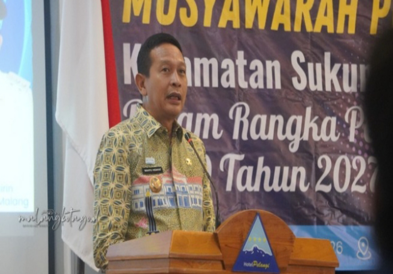 Musrenbang Sukun 2026: Wali Kota Malang Tekankan Prioritas 'RT Berkelas' untuk RKPD 2027