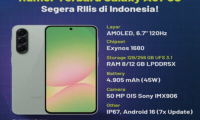 Bocoran Samsung Galaxy A57 5G: Spesifikasi, Harga, dan Tanggal Rilis di Indonesia