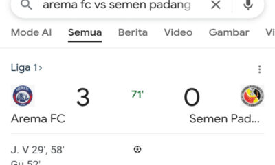 Live Score Hasil Arema FC vs Semen Padang: Singo Edan Mengamuk di Kanjuruhan!