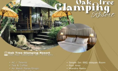 Paket Bukber Kota Batu 2026: Oak Tree Glamping Resort Tawarkan Menu Nusantara & Timur Tengah Rp125 Ribu