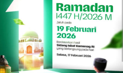Tok! Hasil Sidang Isbat: Pemerintah Tetapkan Awal Puasa Ramadhan 19 Februari 2026