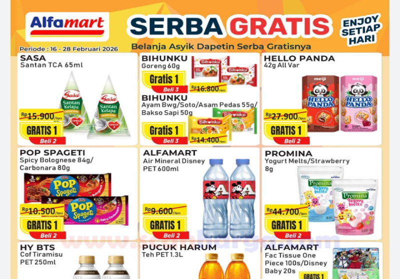 Katalog Promo JSM Alfamart Hari Ini: 20–22 Februari 2026