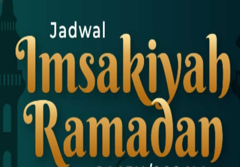 Jadwal Imsak Hari Ini: Sabtu, 21 Februari 2026 (3 Ramadan 1447 H)
