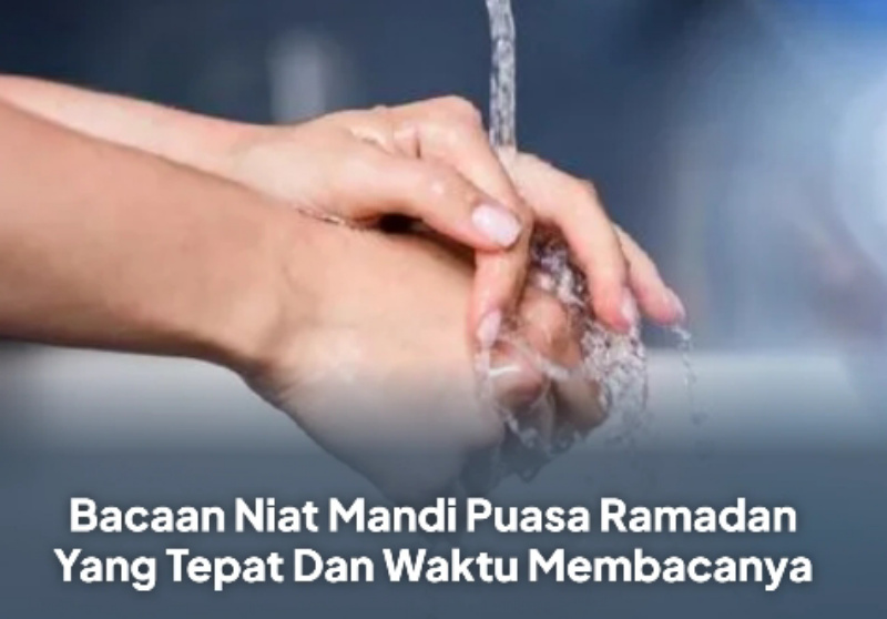 Panduan Lengkap Niat Mandi Wajib: Arab, Latin, dan Tata Caranya