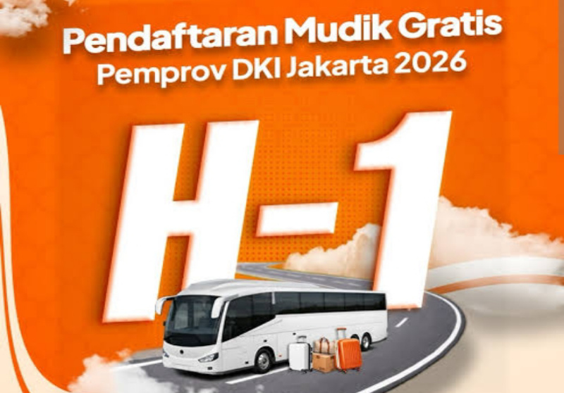 Mudik Gratis Pemprov DKI Jakarta 2026: Link Daftar, Syarat, dan Rute Lengkap